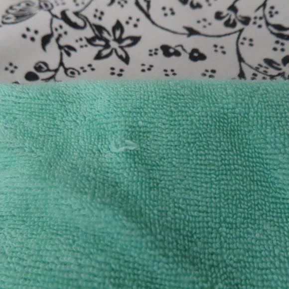 fabletics The Island Terry Button Up tropical water M - Picture 3 of 6